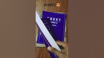 CSEET mcqs book unboxing 😍 #icsi #cs #cseet #2023 #shorts #viralshorts @cseetuniqueacademyforcommerce