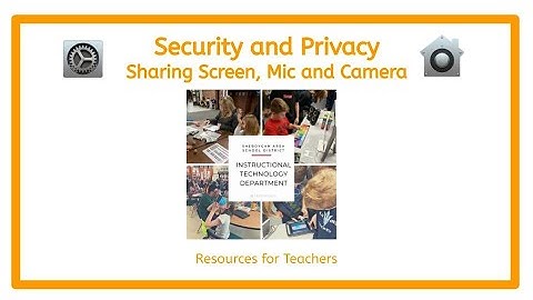 How to adjust Security and Privacy on your Mac