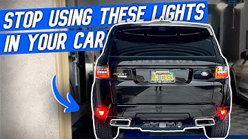 Master The Lights in Your Car | What Are Rear Fog Lights?