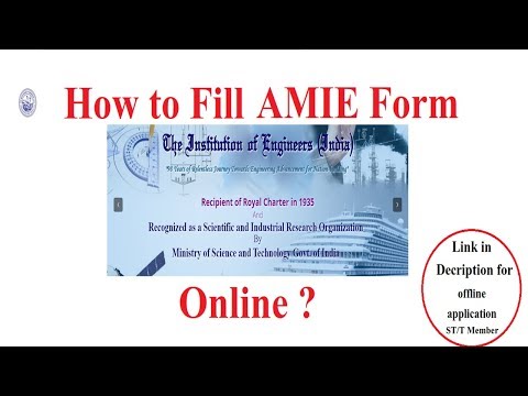 How apply online for AMIE II Online Application AMIE II AMIE After B.Tech