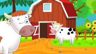 Dziadek farmę miał - Piosenki dla dzieci 40min bajubaju.tv