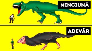 Dinozaurii nu arătau deloc ca în filme și alte 30 de mituri pe care le credem