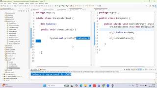 Encapsulation || Getter and Setter Methods Explained | OOPs Concepts in Java|| #java #encapsulation