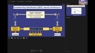 Enhancing the Performance of Quantum Key Distribution, by Dr. Bertrand Cambou - 10/19/23