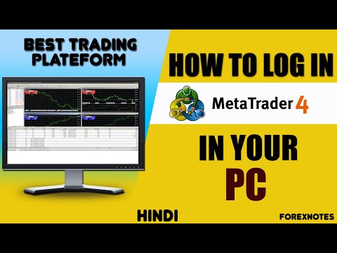 How to download mt4 on pc in || HINDI || Metatrader 4 login,