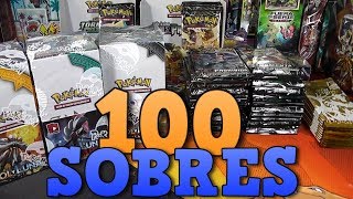 ABRIENDO 100 SOBRES! MEGA APERTURA DE CARTAS POKÉMON 2018