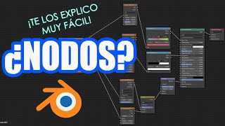 Cómo se usan los NODOS de Blender (Introducción a Nodos - Tutorial en Español)