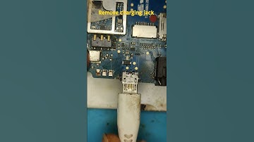 how to remove charging jack without heat gun #shorts #shortfeed #electronic