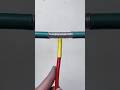 Perfect Wire Joint Hack ⚡ Easy Electrician Trick #shorts #electrician #wirehack #DIY