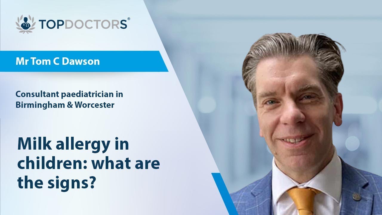 Milk allergy in children what are the signs? YouTube