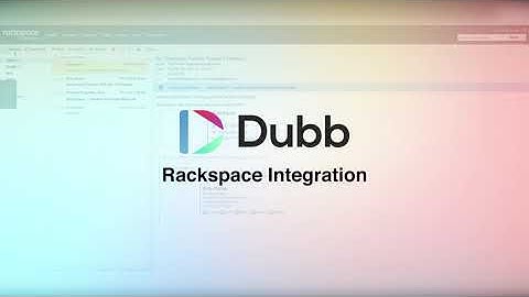 How to Send Trackable Videos in Rackspace  (@DubbSupport )