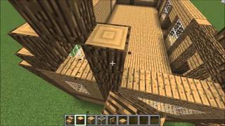 Minecraft Tutorial: How to Build a Wooden House