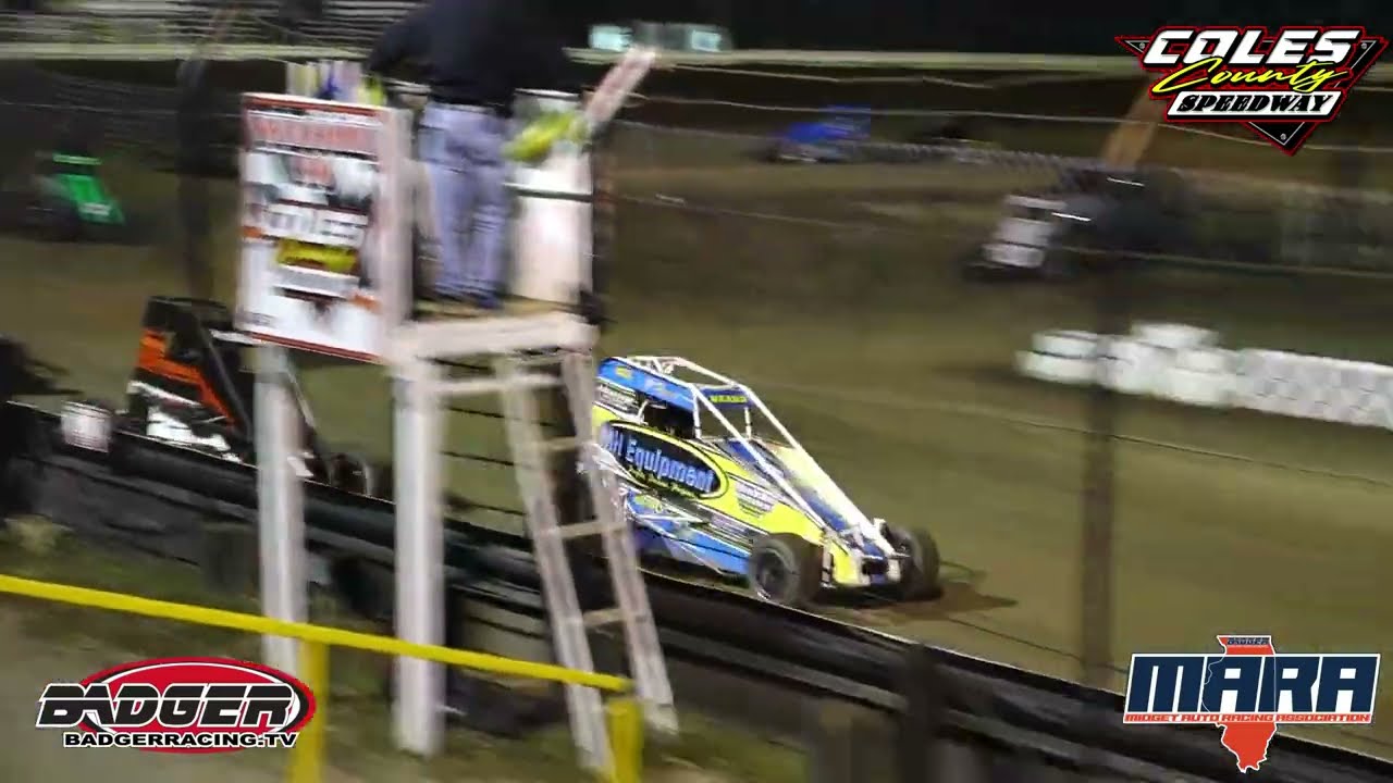 HIGHLIGHTS | MARA Midget A-Main | Coles County Speedway | 4/12/25
