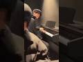 Shosei become the pianist in IG Live #大平祥生 #ohirashosei #SHOSEI #JO1 #jpop #playingpiano