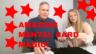 Amazing Mental Card Trick - The Premonition - Live Performance!
