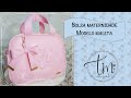 BOLSA MATERNIDADE  - MODELO MALETA - PAP - Com MOLDE - Costurando com Thaislaine Michaloski