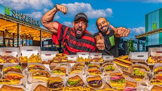 تحدي منيو كامل شيك شاك 🍔 Full Menu Challenge Shake Shack