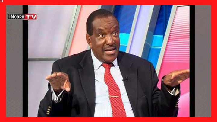 Ũrĩa waarĩ mĩnĩsta wa tene na mũmbunge wa Gachoka Joe Nyaga gũkua