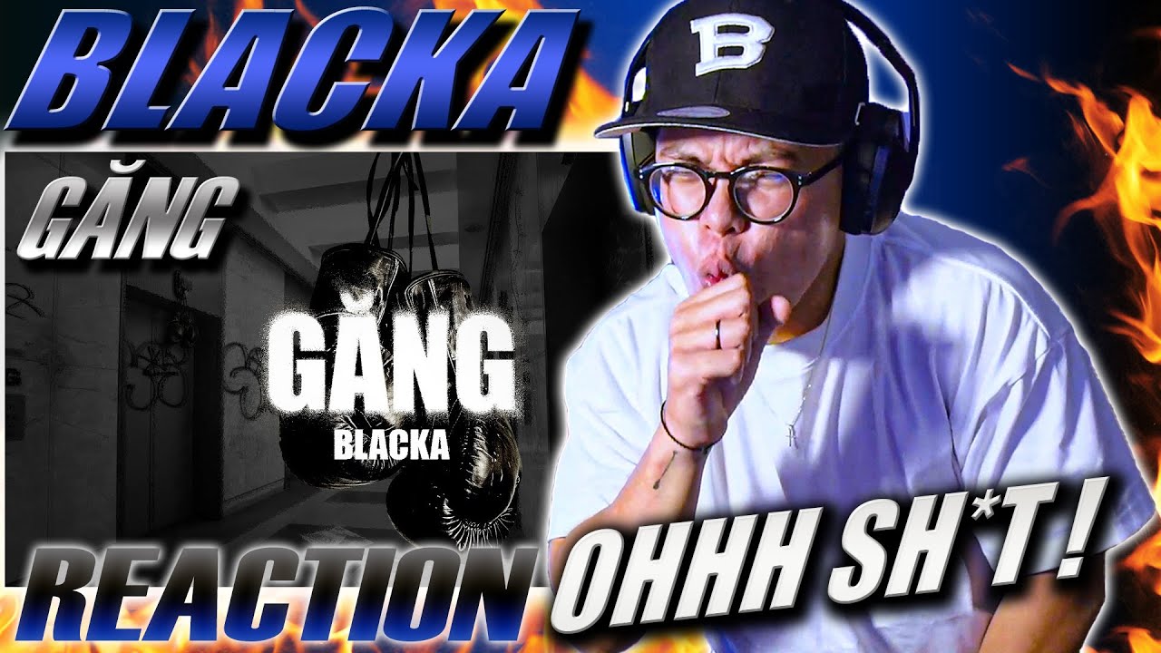 (REACTION) 'GĂNG' - BLACKA ft BLACK MURDA (Prod. Wopsworld) | OH SHIT !!!!!!!!!!!!!