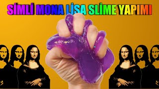 Mona Lisa Simli Slime Yapımıcicilibicili