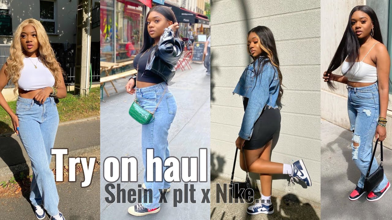 TRY ON HAUL ( Shein , Nike , plt …) - YouTube