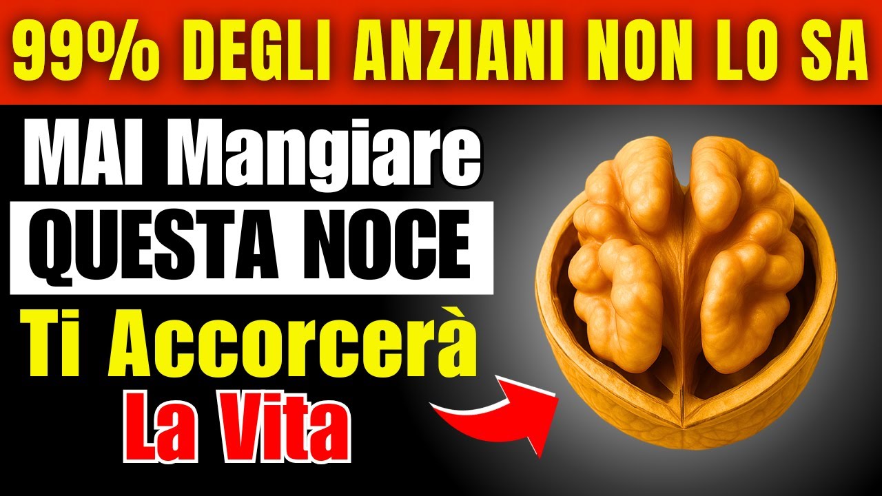 Più di 65 anni? 4 noci che DEVI mangiare e 4 che non dovresti MAI ...