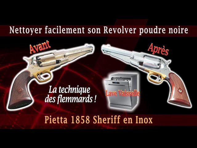 LE PLUS BEAU REVOLVER POUDRE NOIRE DU MONDE 