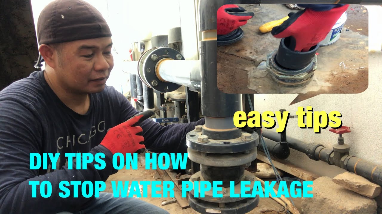 PAGREPAIR NG IRRIGATION PIPE/ DIY TIPS ON HOW TO STOP WATER PIPE