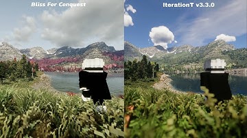 IterationT v3.3.0 vs BlissShader for ConquestReforged 🔥 | Most Realistic Minecraft Shader Showdown!