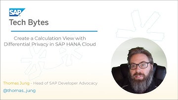 Tutorial - Create a Calculation View with Differential Privacy in SAP HANA Cloud