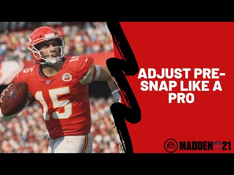Madden 22 Training Camp| How To Make Pre-Snap Adjustments Like Peyton Manning On Offense|