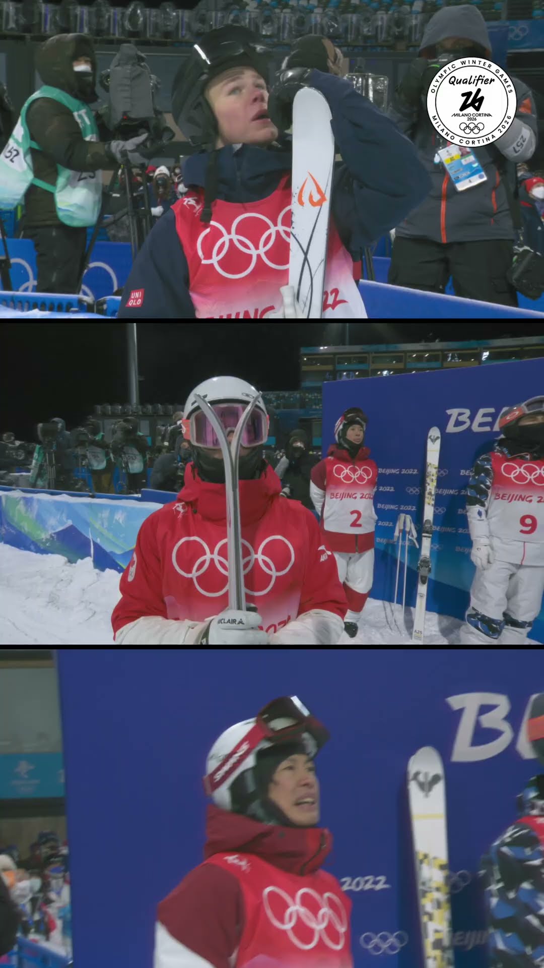 Beijing 2022 freestyle skiing male moguls podium! ?  #OlympicQualifiers