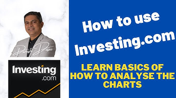 How to use INVESTING.COM to do  technical analysis of stocks