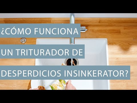 Video: ¿Cómo funcionan los trituradores de desperdicios de comida?