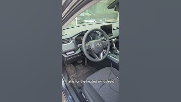 Heated Windshield Button #features #car #truck #suv #carsoftiktok #autoglassadventures #toyota #rav4