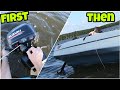 Kayak Fishing Outboard Nightmare Sunken Suzuki 2.5 HP