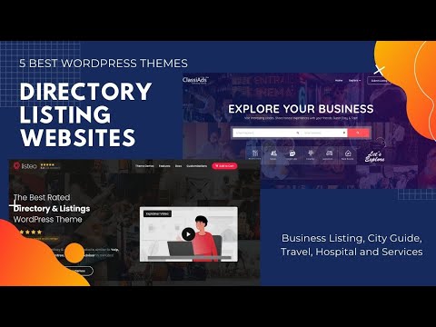 5 Best Directory Listing WordPress Theme | Travel, Hospital, Business and Service Listing Website