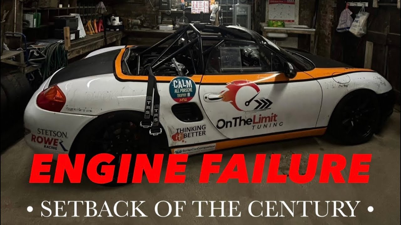 Porsche Race car *Engine failure* just before the start of the 2024 ...