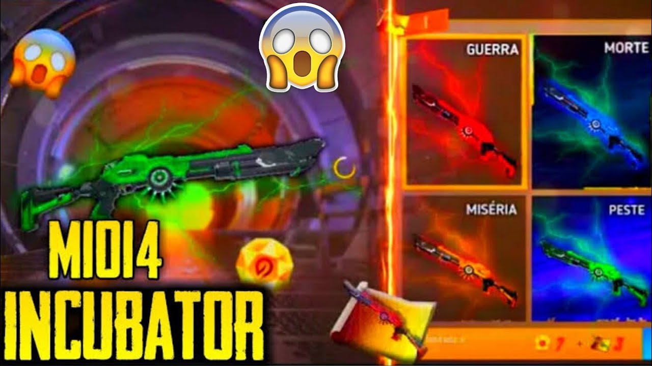 FREE FIRE NEW UPCOMING M1014 SKINS INCUBATOR || NEW UPCOMING INCUBATOR