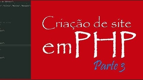 Criação de site em PHP - parte 3 - Criação do arquivo CSS