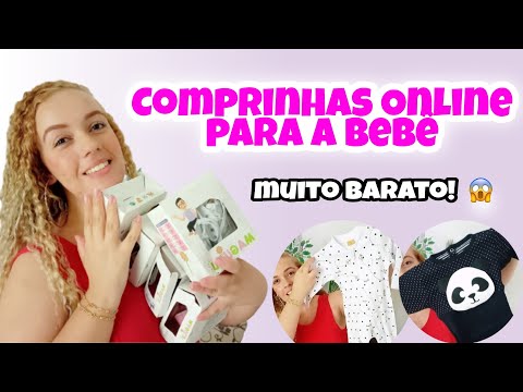 COMPRINHAS ONLINE PARA BEBÊ | SUPER BARATO + CUPOM DE DESCONTO