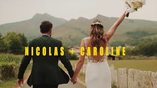 Wedding Teaser Caroline & Nicolas Mariage Pays Basque