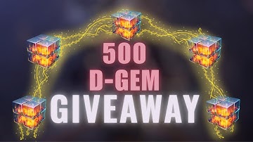 500 D-Gem giveaway! 250 for 2 winners! | War Robots