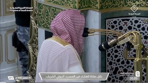 تلاوة جميلة لخواتيم سورة الفرقان للشيخ د. عبدالله القرافي | عشاء الجمعة 29-8-1446هـ