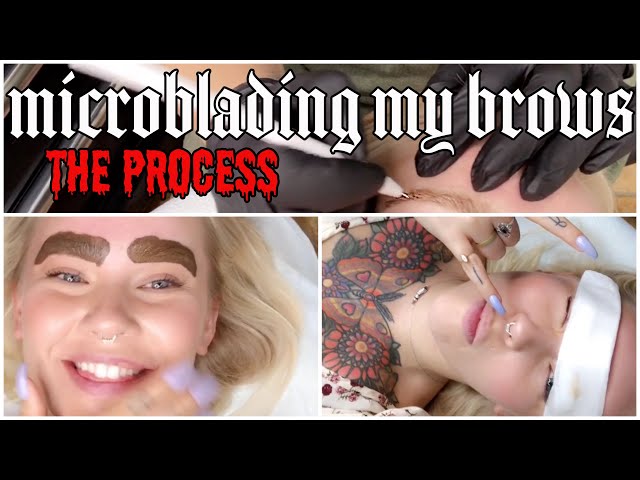 my microblading experience | semi-permanent makeup