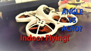 Tinyhawk + Snapper 7 Comparison Indoor flying angle vs acro & random thoughts