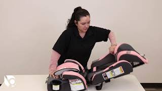 How-to Video: Baby Trend Hybrid 3-in-1 Combination Booster Seat | Backrest screenshot 2