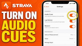 How To Turn On Audio Cues In Strava Tutorial 2026 screenshot 4