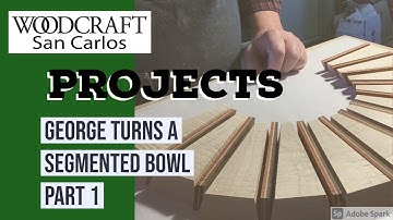 San Carlos Woodcraft Pro George - Segmented Turning - Episode One