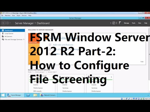 Video: Hvad er screening i Windows Server 2012?